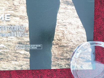 SEVEN PSYCHOPATHS UK QUAD ROLLED POSTER SAM ROCKWELL COLIN FARRELL 2012 - Rendezvous Cinema