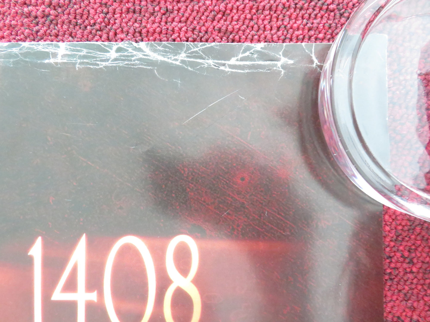 1408 UK QUAD ROLLED POSTER JOHN CUSACK SAMUEL L. JACKSON 2007