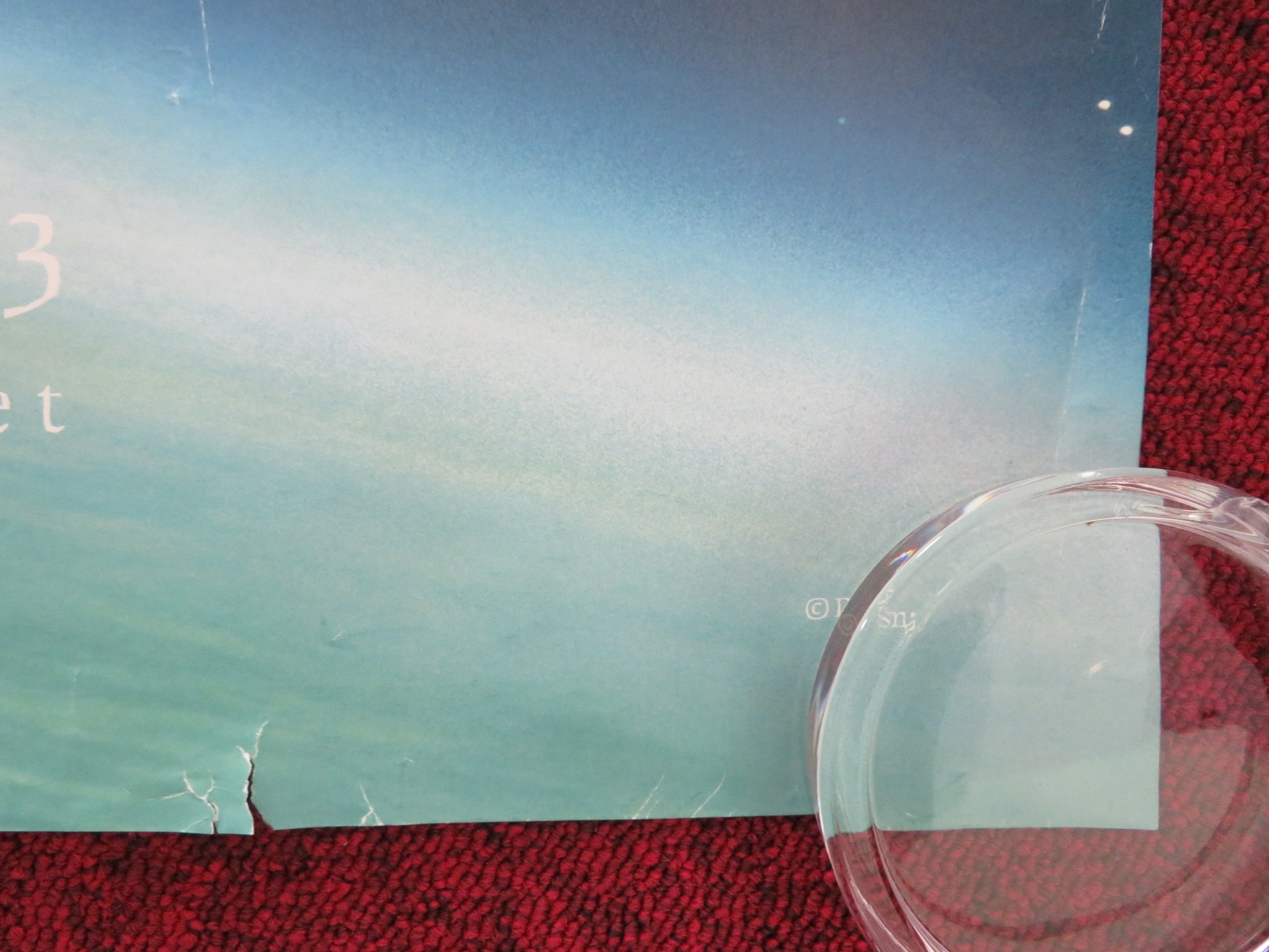 TREASURE PLANET UK QUAD ROLLED POSTER DISNEY JOSEPH GORDON-LEVITT 2002 - Rendezvous Cinema