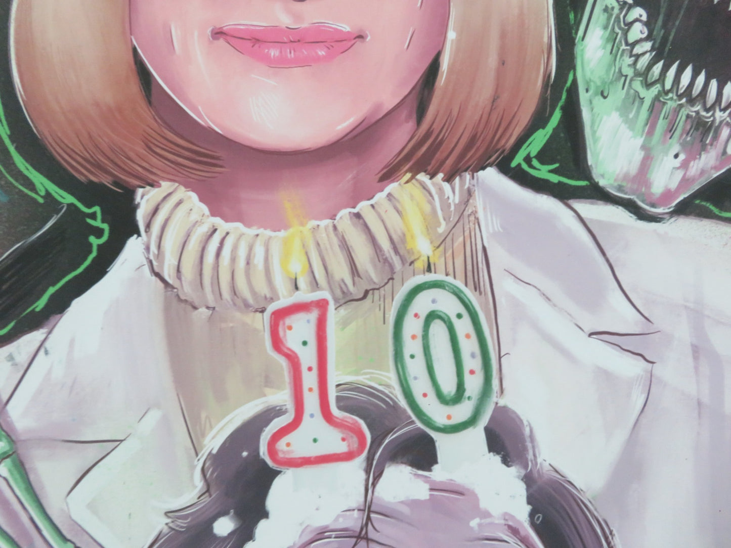 GRIMMFEST 10TH EDITION UK QUAD ROLLED POSTER BARBARA CRAMPTON 2018