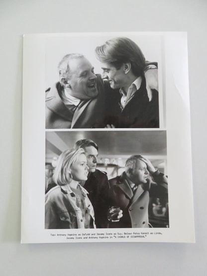 A CHORUS OF DISAPPROVAL MOVIE STILL PHOTO LOT OF 3 JEREMY IRONS A. HOPKINS 1989 - Rendezvous Cinema