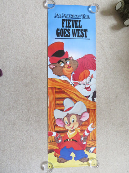 AN AMERICAN TAIL: FIEVAL GOES WEST - B DOOR PANEL POSTER ROLLED P. GLASSER 1991 - Rendezvous Cinema
