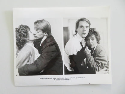 A CHORUS OF DISAPPROVAL MOVIE STILL PHOTO LOT OF 3 JEREMY IRONS A. HOPKINS 1989 - Rendezvous Cinema