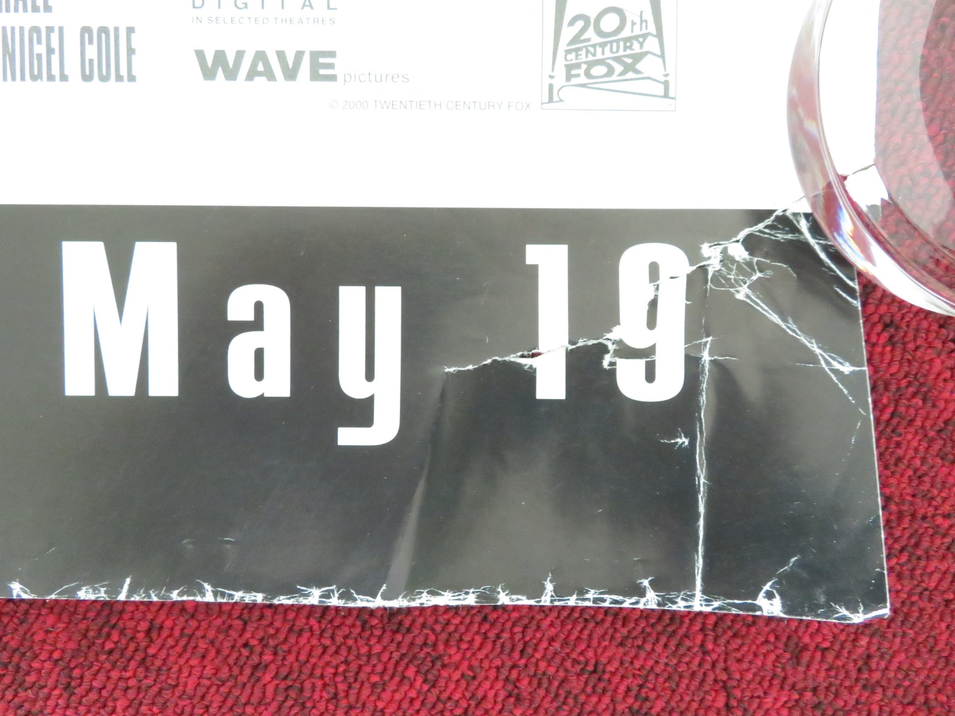 SAVING GRACE - B UK QUAD ROLLED POSTER BRENDA BLETHYN MARTIN CLUNES 2000 - Rendezvous Cinema