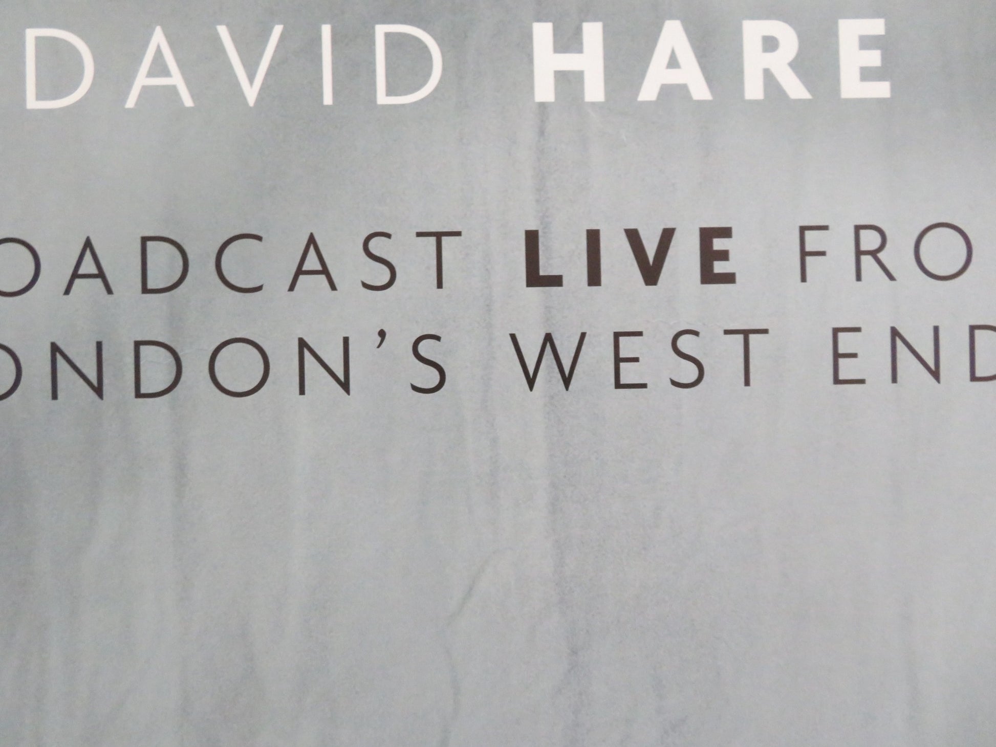 SKYLIGHT UK QUAD ROLLED POSTER CAREY MULLIGAN BILL NIGHY 2014 - Rendezvous Cinema