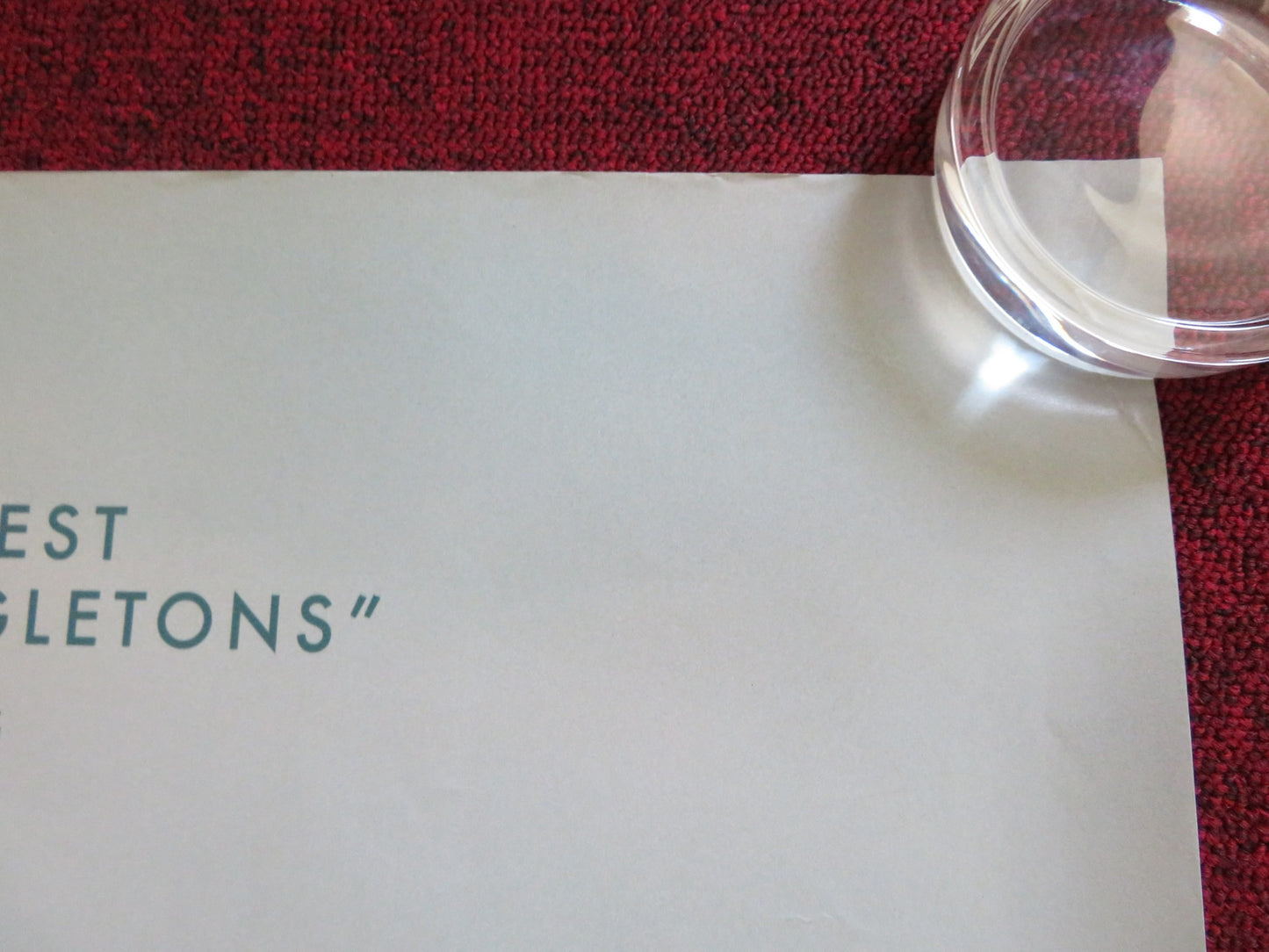 23 WALKS UK QUAD ROLLED POSTER DAVE JOHNS ALISON STEADMAN 2020 - Rendezvous Cinema