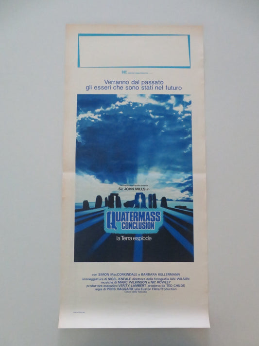THE QUARTERMASS CONCLUSION ITALIAN LOCANDINA POSTER JOHN MILLS MACCORKINDA 1979