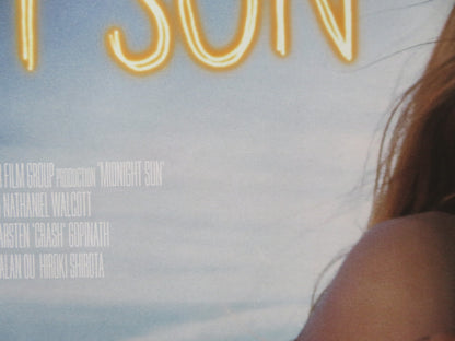 MIDNIGHT SUN UK QUAD ROLLED POSTER PATRICK SCHWARZENEGGER BELLA THORNE 2018 - Rendezvous Cinema