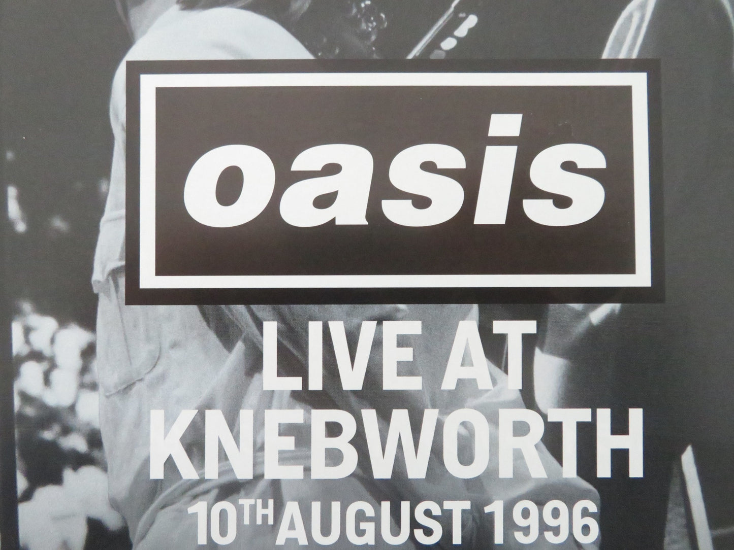 OASIS LIVE AT KNEBWORTH 1996 JAPANESE CHIRASHI (B5) POSTER LIAM GALLAGHER 2021 - Rendezvous Cinema