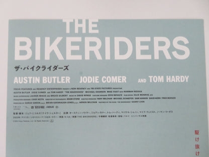 THE BIKERIDERS JAPANESE CHIRASHI (B5) POSTER AUSTIN BUTLER TOM HARDY COMER 2023 - Rendezvous Cinema