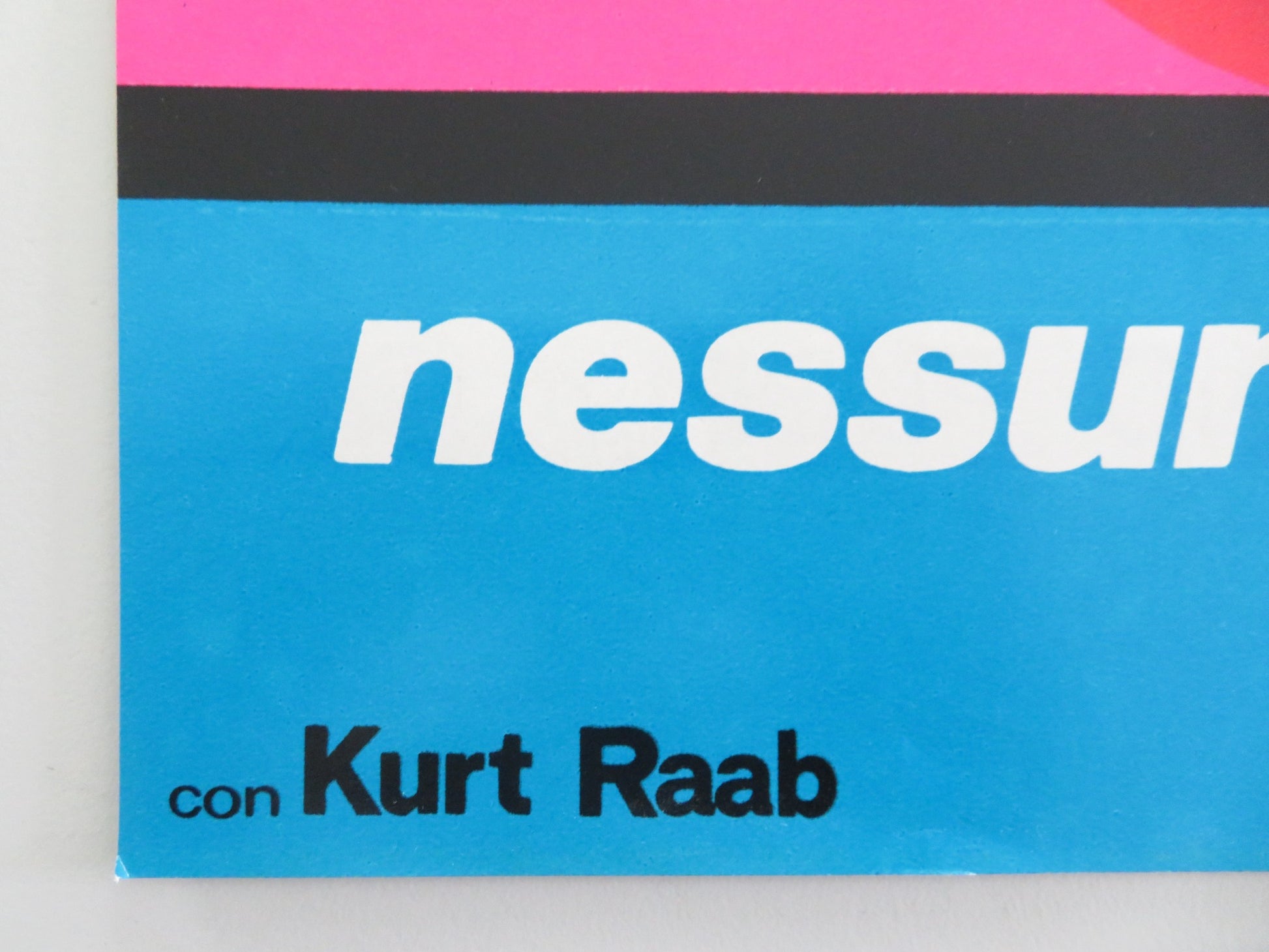 NESSUNA FESTA PER LA MORTE DEL CANE DI SATANA - C ITALIAN FOTOBUSTA POSTER 1976 - Rendezvous Cinema