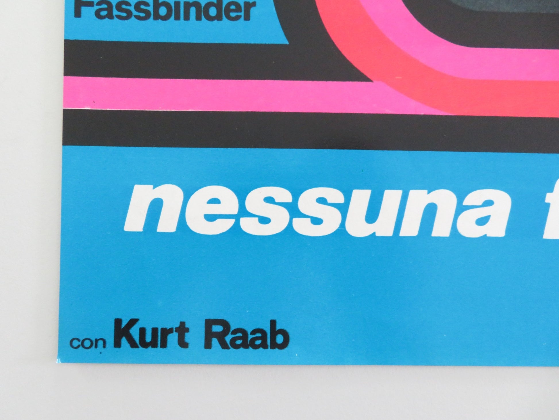 NESSUNA FESTA PER LA MORTE DEL CANE DI SATANA - D ITALIAN FOTOBUSTA POSTER 1976 - Rendezvous Cinema