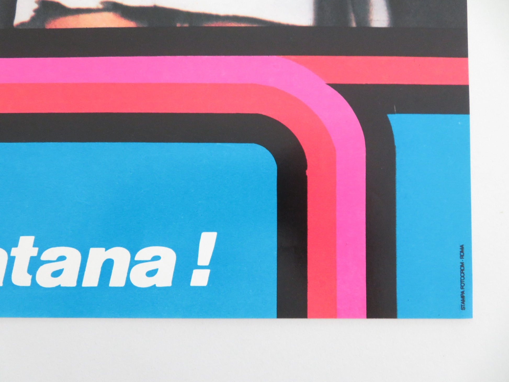 NESSUNA FESTA PER LA MORTE DEL CANE DI SATANA - D ITALIAN FOTOBUSTA POSTER 1976 - Rendezvous Cinema