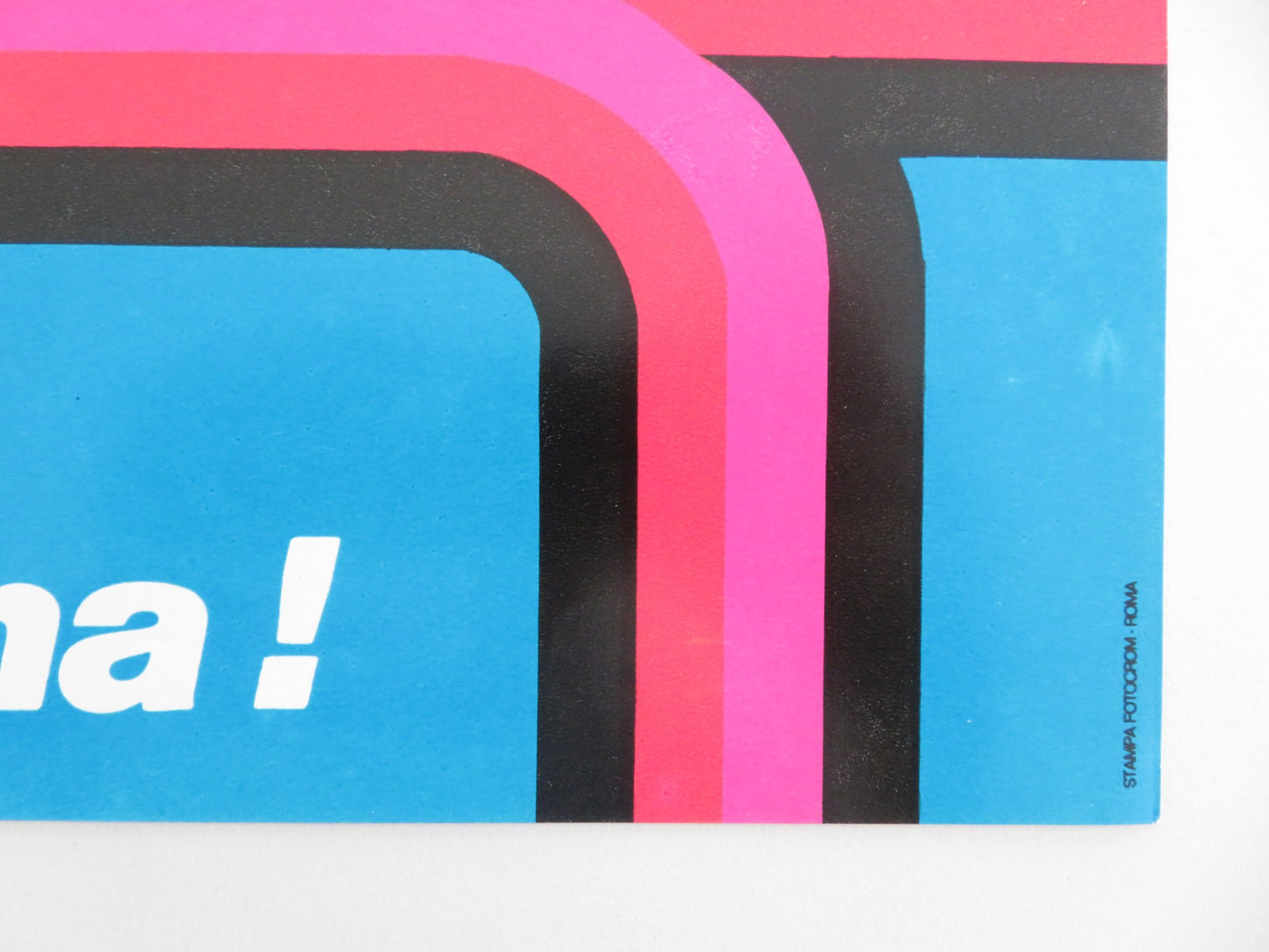 NESSUNA FESTA PER LA MORTE DEL CANE DI SATANA - E ITALIAN FOTOBUSTA POSTER 1976 - Rendezvous Cinema