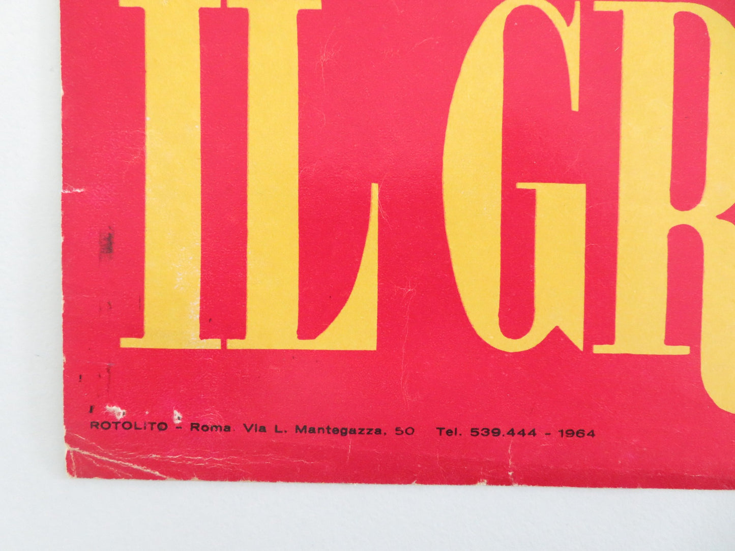 THE MAGNIFICENT MATADOR - A ITALIAN FOTOBUSTA POSTER ANTHONY QUINN O'HARA R1964