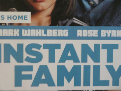 INSTANT FAMILY UK QUAD ROLLED POSTER MARK WAHLBERG ROSE BYRNE 2018 - Rendezvous Cinema