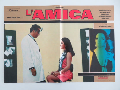 L'AMICA - A ITALIAN FOTOBUSTA POSTER LISA GASTONI GABRIELE FERZETTI 1969 - Rendezvous Cinema