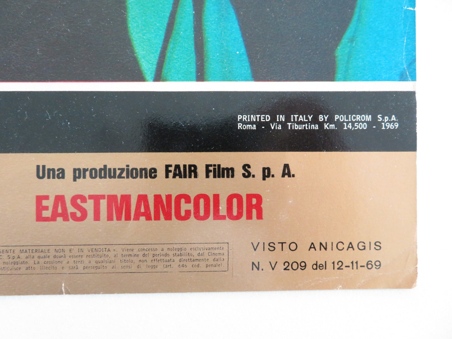 L'AMICA - A ITALIAN FOTOBUSTA POSTER LISA GASTONI GABRIELE FERZETTI 1969 - Rendezvous Cinema