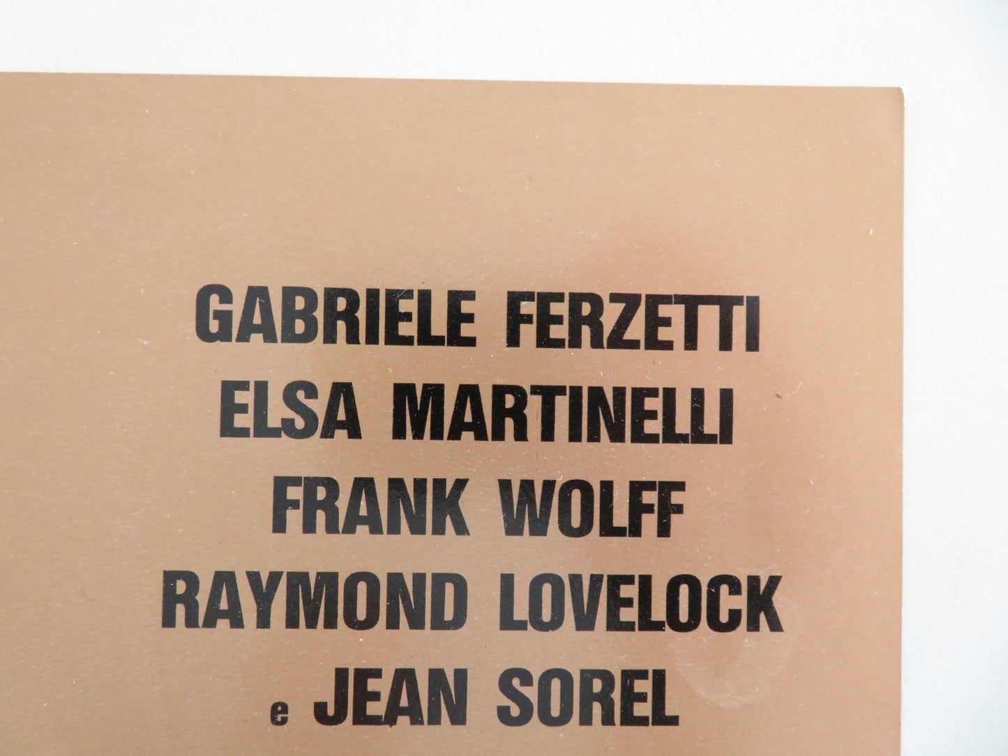 L'AMICA - A ITALIAN FOTOBUSTA POSTER LISA GASTONI GABRIELE FERZETTI 1969 - Rendezvous Cinema