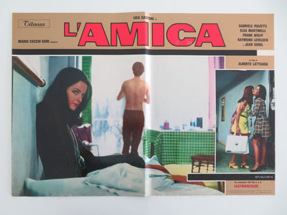 L'AMICA - B ITALIAN FOTOBUSTA POSTER LISA GASTONI GABRIELE FERZETTI 1969 - Rendezvous Cinema