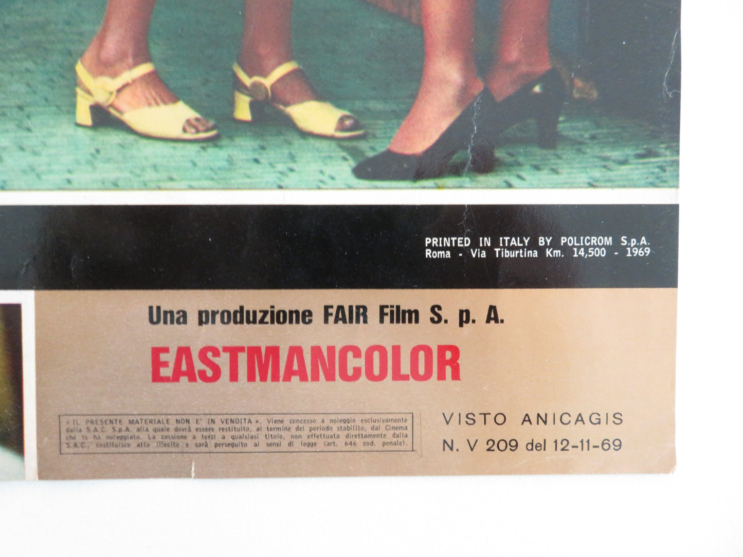 L'AMICA - B ITALIAN FOTOBUSTA POSTER LISA GASTONI GABRIELE FERZETTI 1969 - Rendezvous Cinema