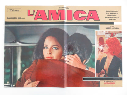 L'AMICA - D ITALIAN FOTOBUSTA POSTER LISA GASTONI GABRIELE FERZETTI 1969 - Rendezvous Cinema