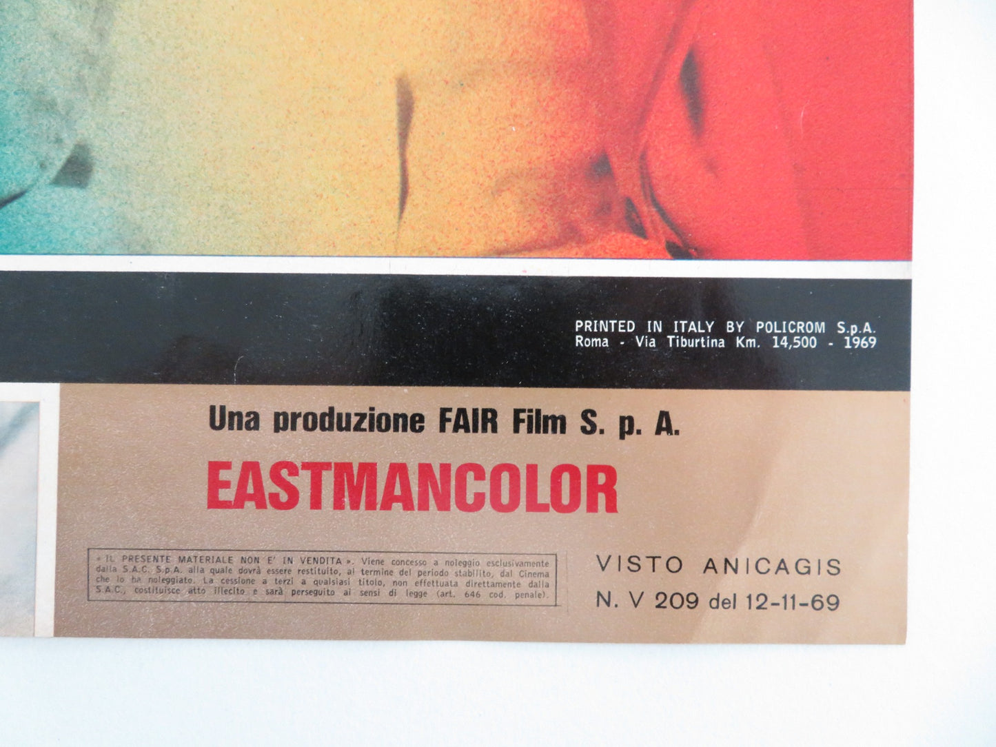 L'AMICA - E ITALIAN FOTOBUSTA POSTER LISA GASTONI GABRIELE FERZETTI 1969 - Rendezvous Cinema