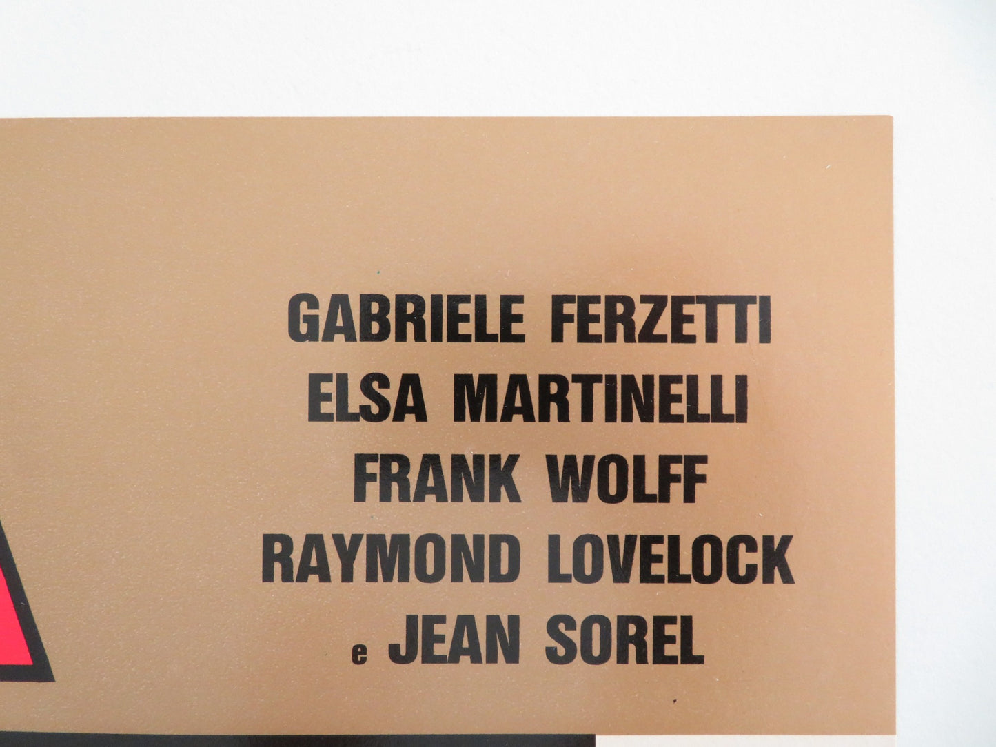 L'AMICA - E ITALIAN FOTOBUSTA POSTER LISA GASTONI GABRIELE FERZETTI 1969 - Rendezvous Cinema