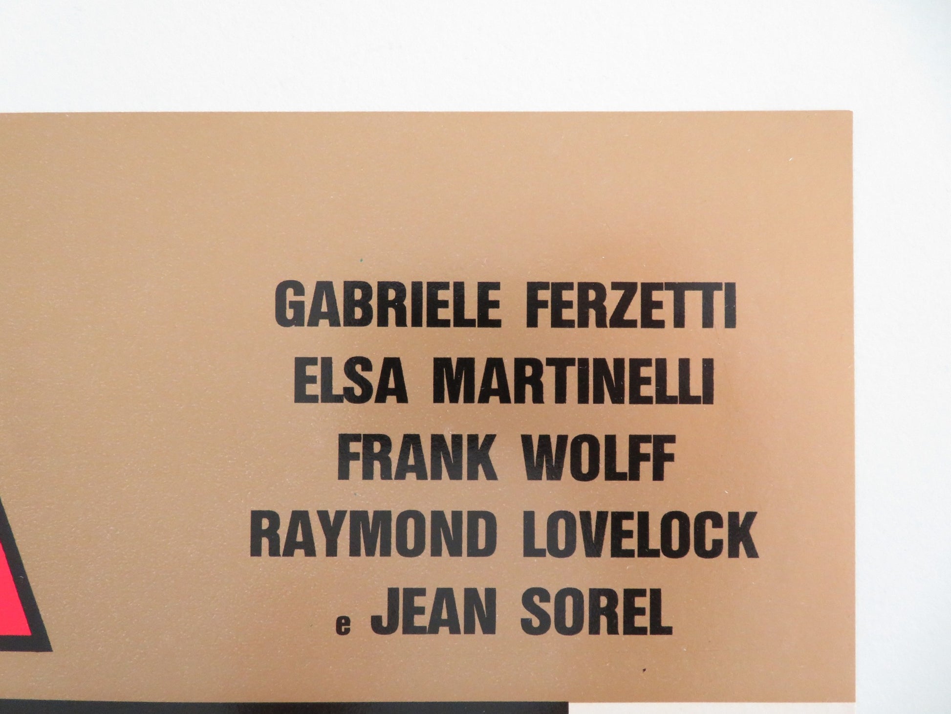 L'AMICA - E ITALIAN FOTOBUSTA POSTER LISA GASTONI GABRIELE FERZETTI 1969 - Rendezvous Cinema