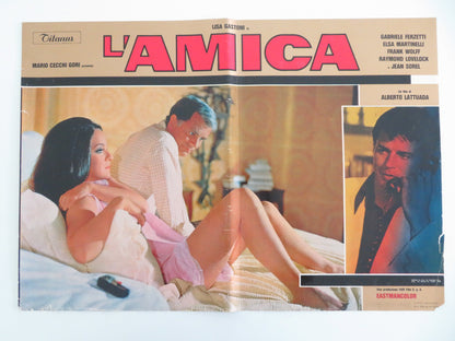 L'AMICA - F ITALIAN FOTOBUSTA POSTER LISA GASTONI GABRIELE FERZETTI 1969 - Rendezvous Cinema