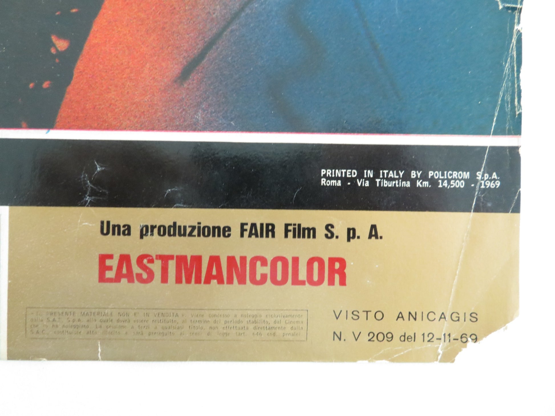 L'AMICA - F ITALIAN FOTOBUSTA POSTER LISA GASTONI GABRIELE FERZETTI 1969 - Rendezvous Cinema