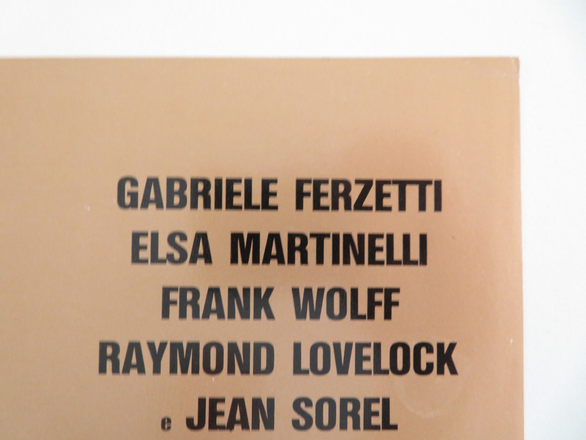L'AMICA - F ITALIAN FOTOBUSTA POSTER LISA GASTONI GABRIELE FERZETTI 1969 - Rendezvous Cinema