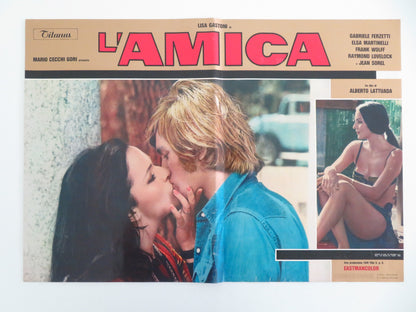 L'AMICA - H ITALIAN FOTOBUSTA POSTER LISA GASTONI GABRIELE FERZETTI 1969 - Rendezvous Cinema