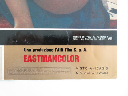 L'AMICA - H ITALIAN FOTOBUSTA POSTER LISA GASTONI GABRIELE FERZETTI 1969 - Rendezvous Cinema