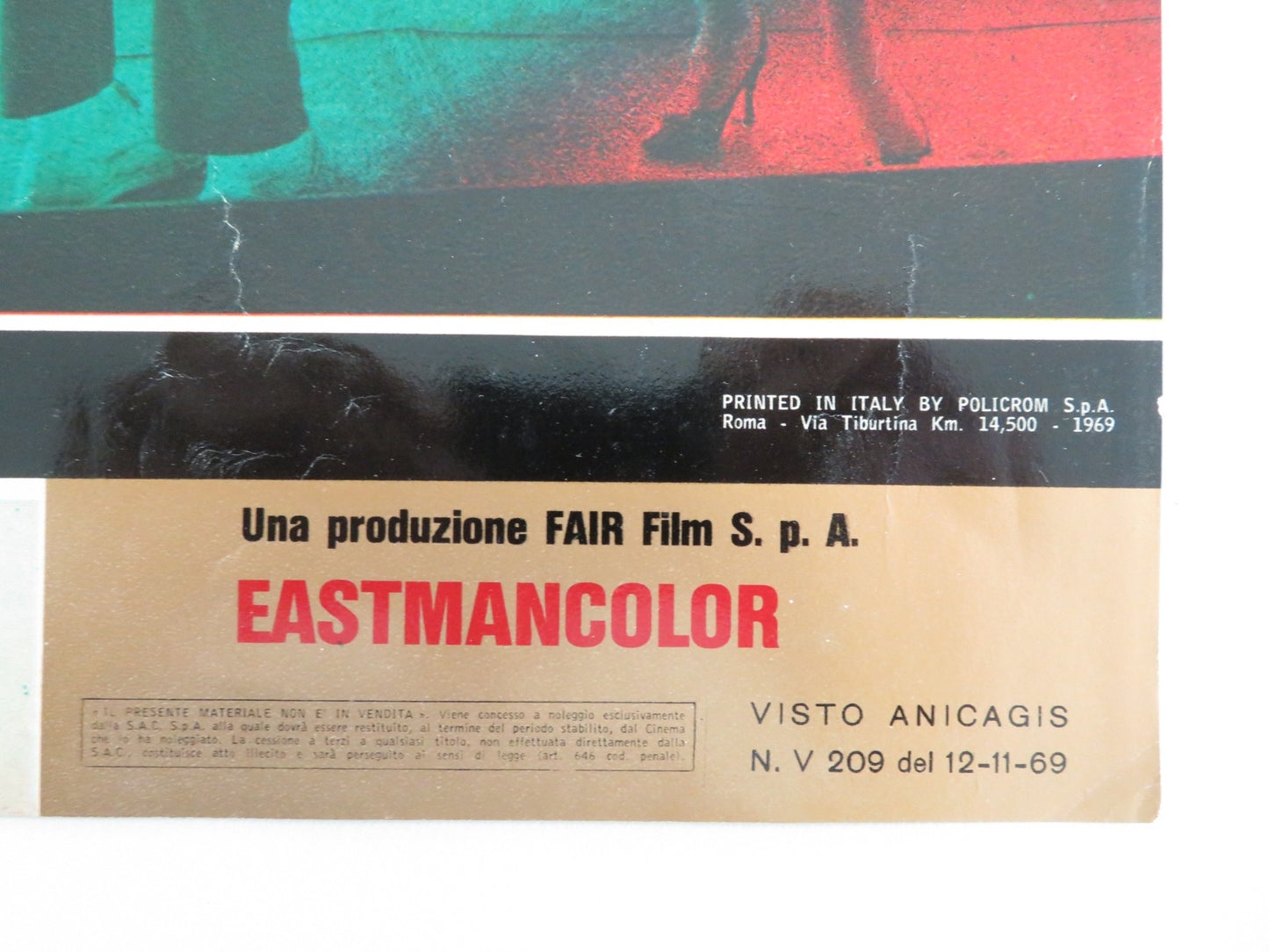 L'AMICA - I ITALIAN FOTOBUSTA POSTER LISA GASTONI GABRIELE FERZETTI 1969 - Rendezvous Cinema