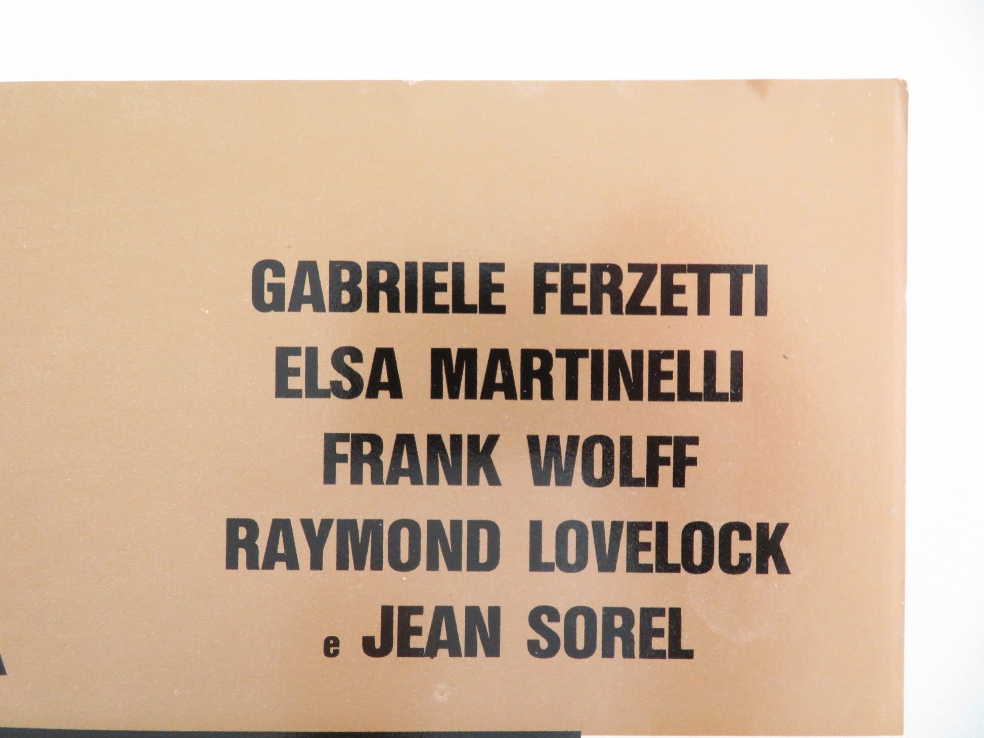 L'AMICA - I ITALIAN FOTOBUSTA POSTER LISA GASTONI GABRIELE FERZETTI 1969 - Rendezvous Cinema