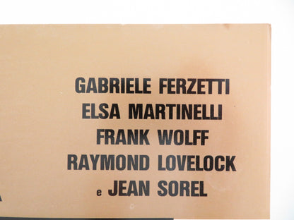 L'AMICA - I ITALIAN FOTOBUSTA POSTER LISA GASTONI GABRIELE FERZETTI 1969 - Rendezvous Cinema