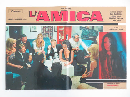 L'AMICA - K ITALIAN FOTOBUSTA POSTER LISA GASTONI GABRIELE FERZETTI 1969 - Rendezvous Cinema