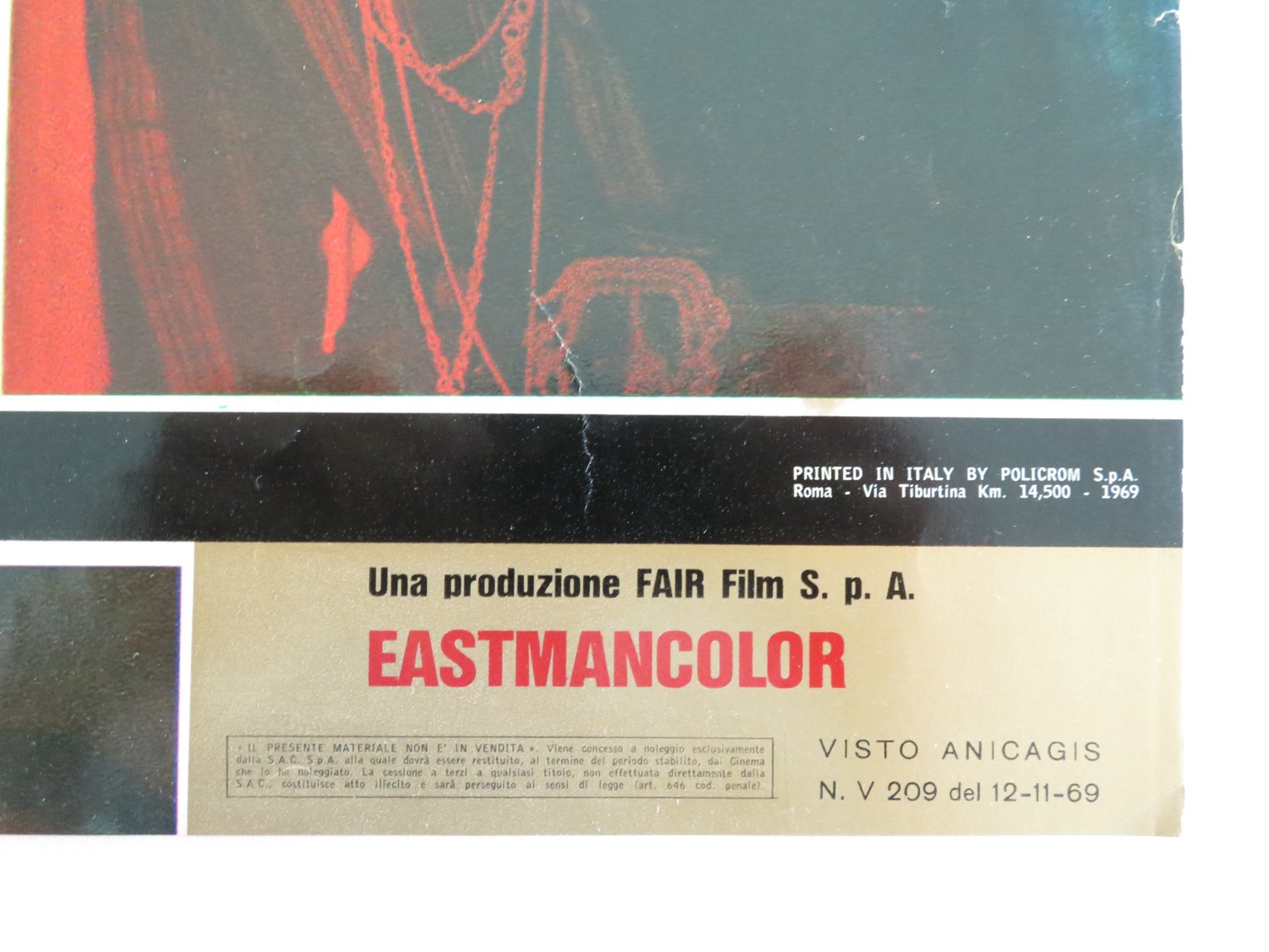 L'AMICA - K ITALIAN FOTOBUSTA POSTER LISA GASTONI GABRIELE FERZETTI 1969 - Rendezvous Cinema