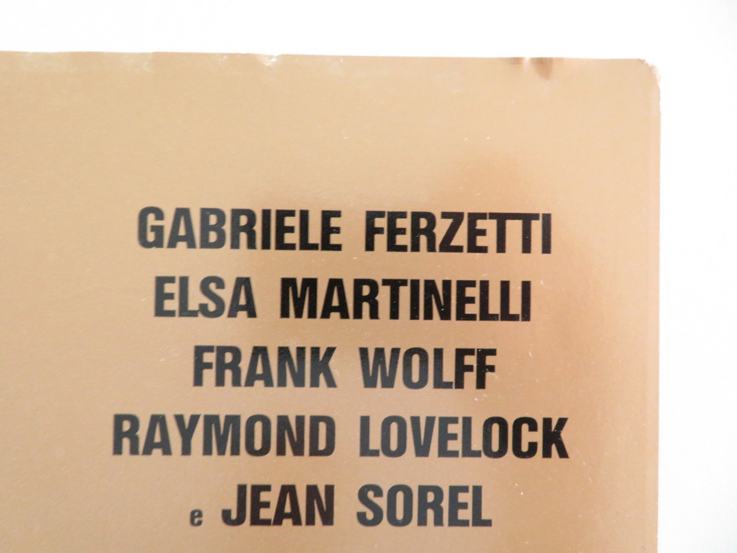 L'AMICA - K ITALIAN FOTOBUSTA POSTER LISA GASTONI GABRIELE FERZETTI 1969 - Rendezvous Cinema