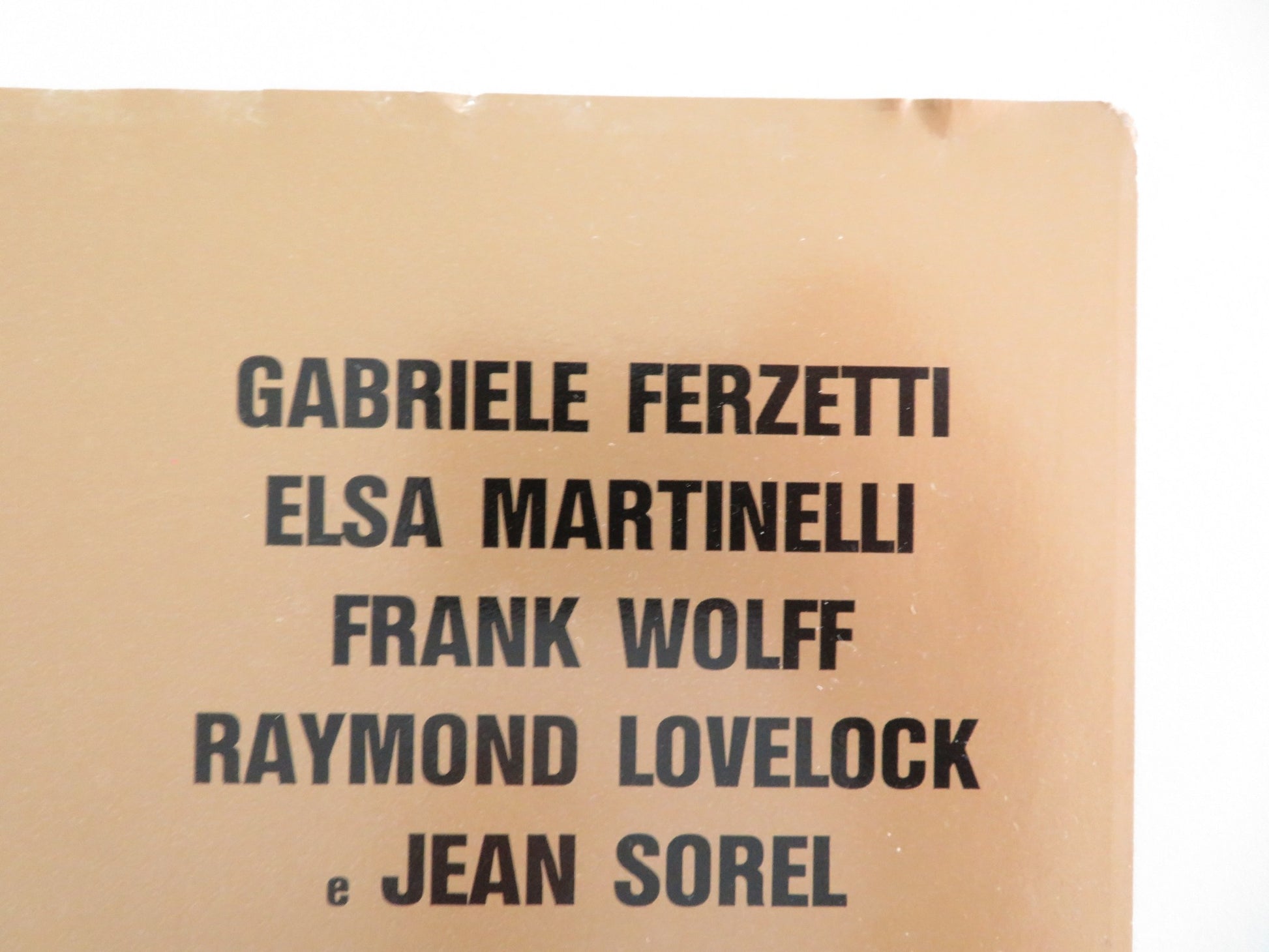 L'AMICA - K ITALIAN FOTOBUSTA POSTER LISA GASTONI GABRIELE FERZETTI 1969 - Rendezvous Cinema