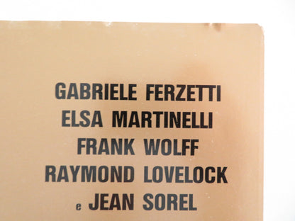 L'AMICA - K ITALIAN FOTOBUSTA POSTER LISA GASTONI GABRIELE FERZETTI 1969 - Rendezvous Cinema