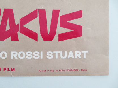 THE REVENGE OF SPARTACUS - A ITALIAN FOTOBUSTA POSTER ROGER BROWNE R1972 - Rendezvous Cinema