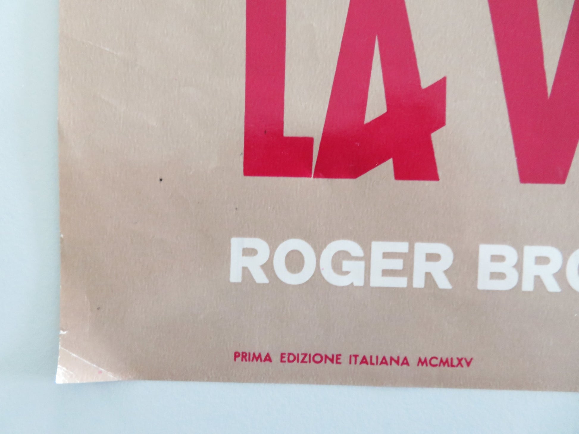 THE REVENGE OF SPARTACUS - B ITALIAN FOTOBUSTA POSTER ROGER BROWNE R1972 - Rendezvous Cinema