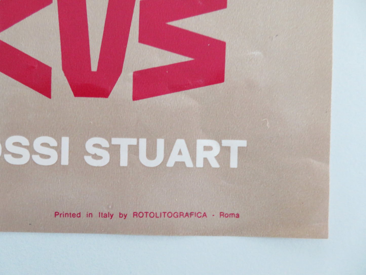 THE REVENGE OF SPARTACUS - B ITALIAN FOTOBUSTA POSTER ROGER BROWNE R1972 - Rendezvous Cinema