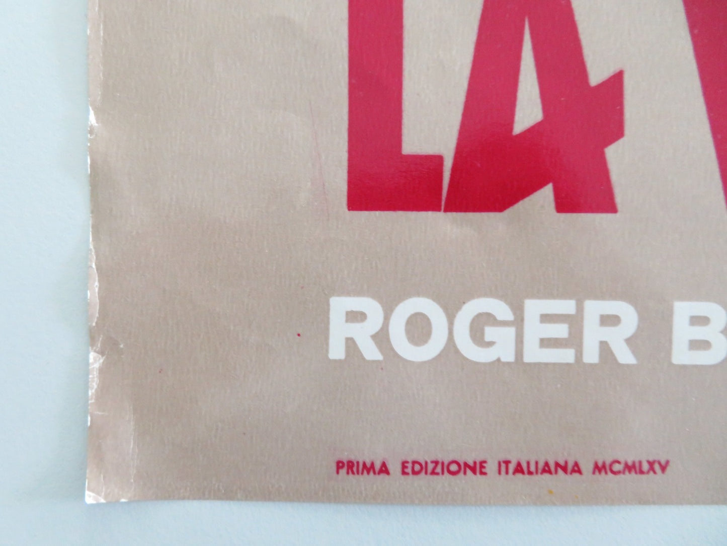 THE REVENGE OF SPARTACUS - D ITALIAN FOTOBUSTA POSTER ROGER BROWNE R1972 - Rendezvous Cinema