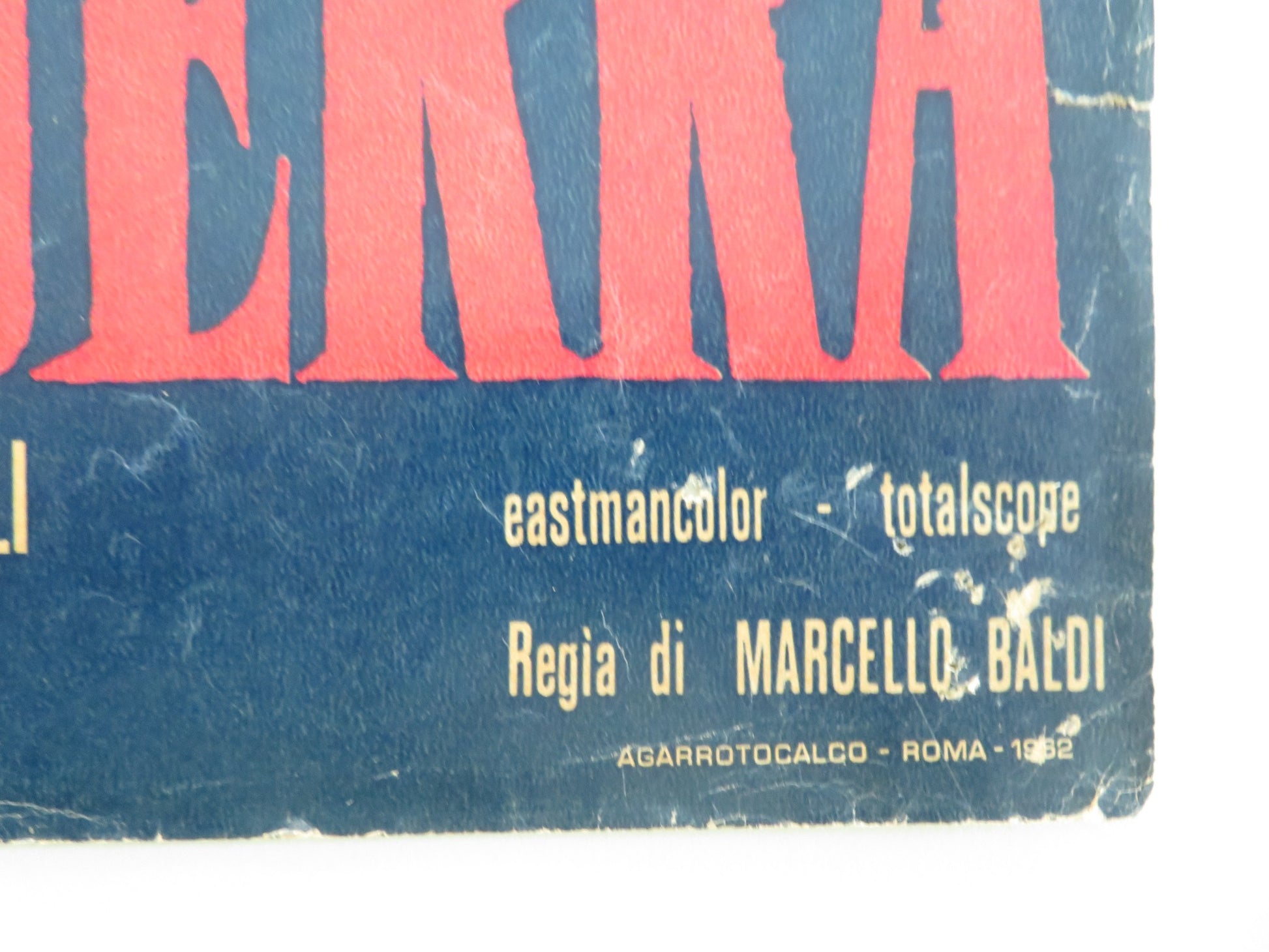 MARTE DIO DELLA GUERRA - A ITALIAN FOTOBUSTA POSTER ROGER BROWNE J. LANE 1962 - Rendezvous Cinema