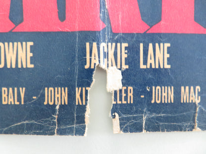 MARTE DIO DELLA GUERRA - A ITALIAN FOTOBUSTA POSTER ROGER BROWNE J. LANE 1962 - Rendezvous Cinema