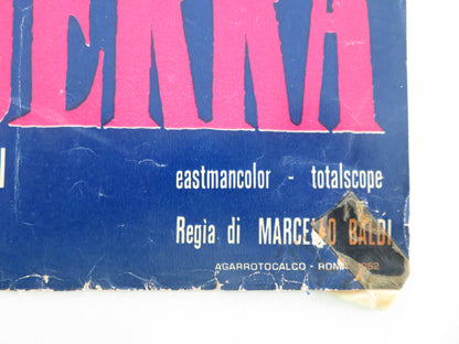 MARTE DIO DELLA GUERRA - B ITALIAN FOTOBUSTA POSTER ROGER BROWNE J. LANE 1962 - Rendezvous Cinema
