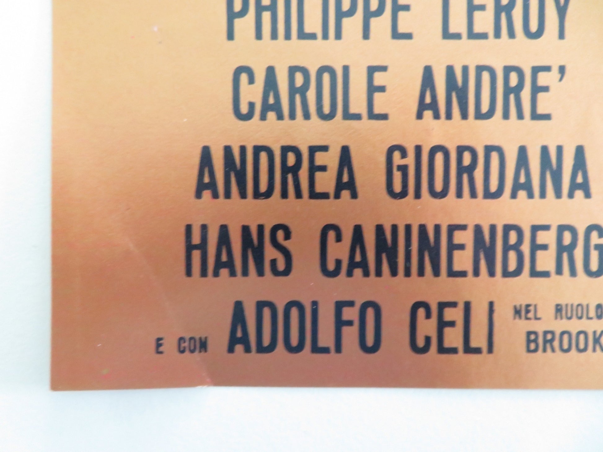 SANDOKAN 2 PART - B ITALIAN FOTOBUSTA POSTER KABIR BEDI ADOLFO CELI 1976 - Rendezvous Cinema